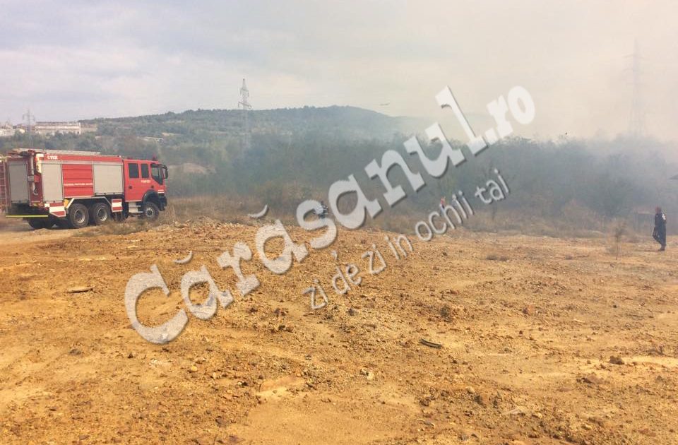 Incendiu,, apocaliptic,,la statia de 110 kv Moldova Noua