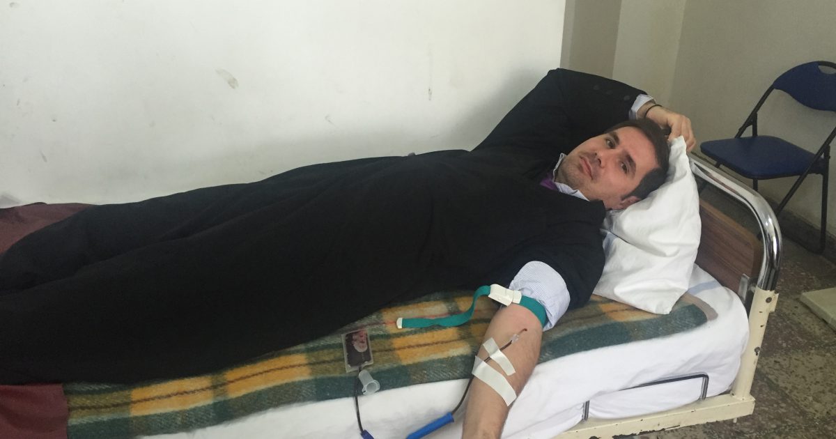 „Donează sânge, salvează o viaţă!”