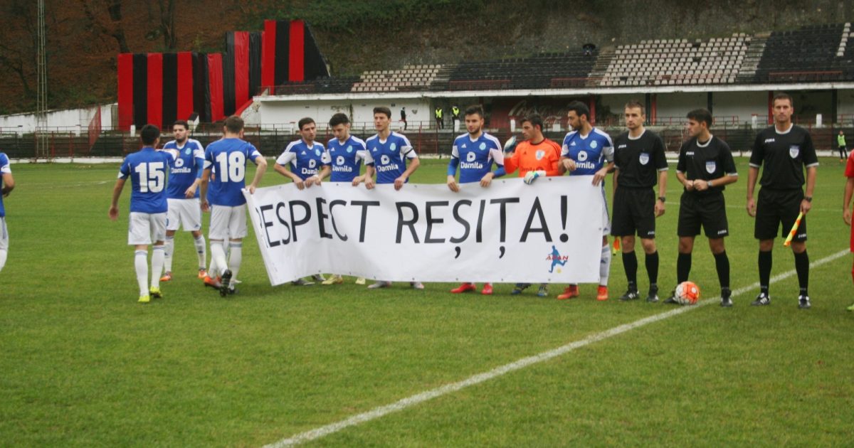 Metalul Reşiţa a jucat cu juniorii, seniorii fiind pedepsiţi. Metalul Reşiţa – CSM Râmnicu Vâlcea 1-6 (0-6)