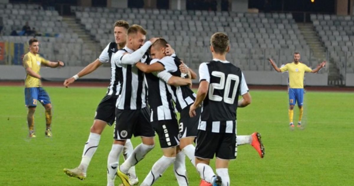 FC Caransebeş, o nouă înfrângere la scor. Universitatea Cluj – FC Caransebeş 4-0