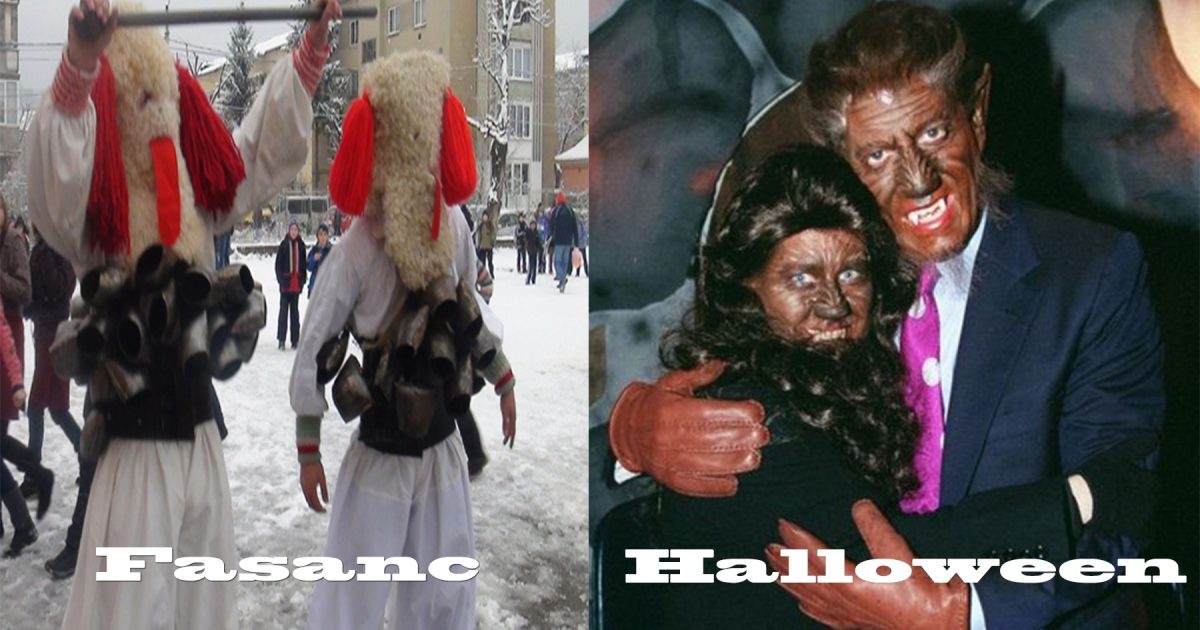 Făşancul versus Halloween.