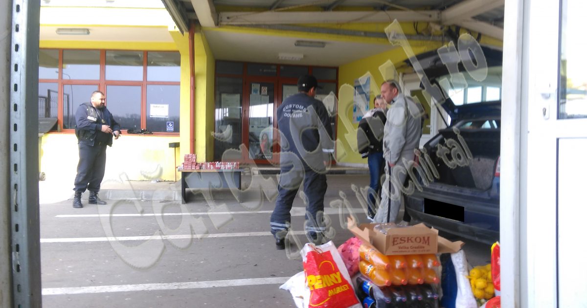 Contrabandă cu țigări în Vama Naidăș