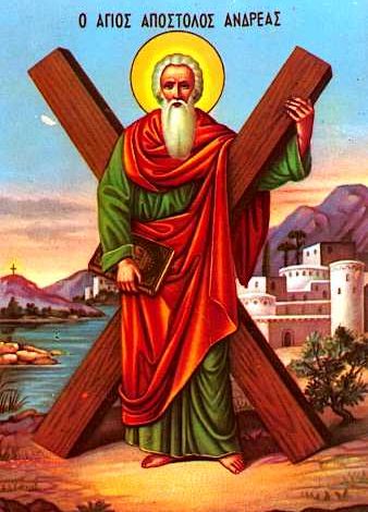 Sfântul Andrei, ocrotitorul românilor.  