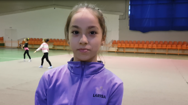 Larisa Ristea, o gimnastă care promite