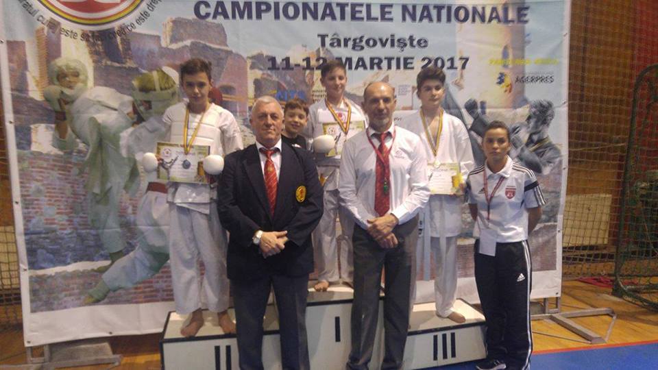 Karateka reșițeni, pe podium la Campionatul Național