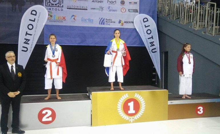 Antonia Ungureanu, campioană europeană la karate