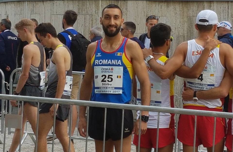 Alin Știrbu, cel mai bun mărșăluitor al CSU Reșița la Cupa Europei