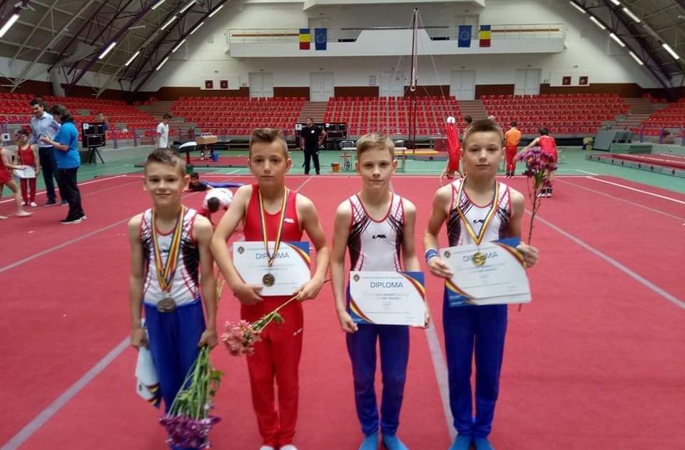 7 medalii naționale pentru gimnaștii de la Reșița  