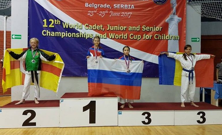 Irina Vișovan, pe podium la Cupa Mondială W.K.C.