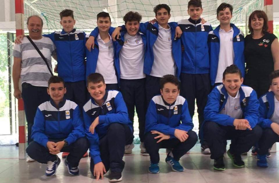 Școala 2, locul 5 pe țară la Olimpiada Gimnaziilor la handbal masculin