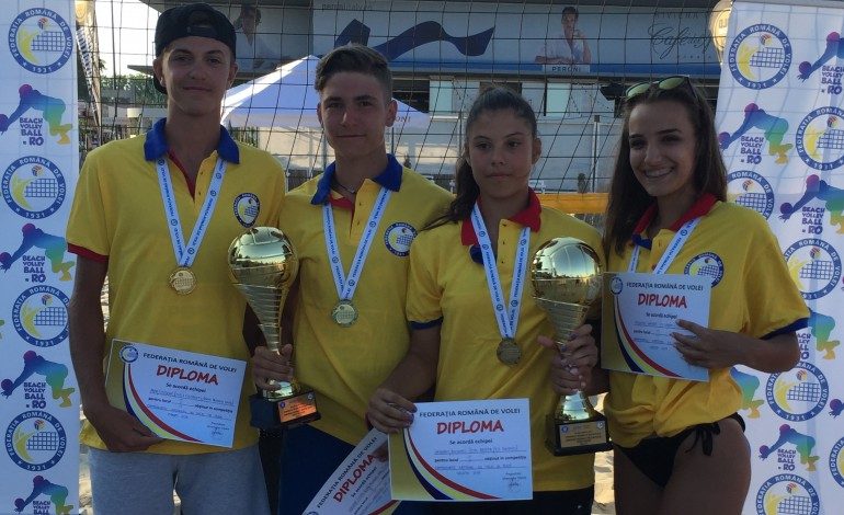 CSU Reșița, se remarcă și la volei pe plajă