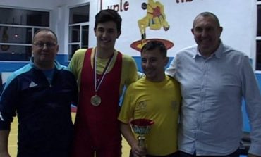 Luptătorul Florin Gafton, pe podium la Campionatul Balcanic