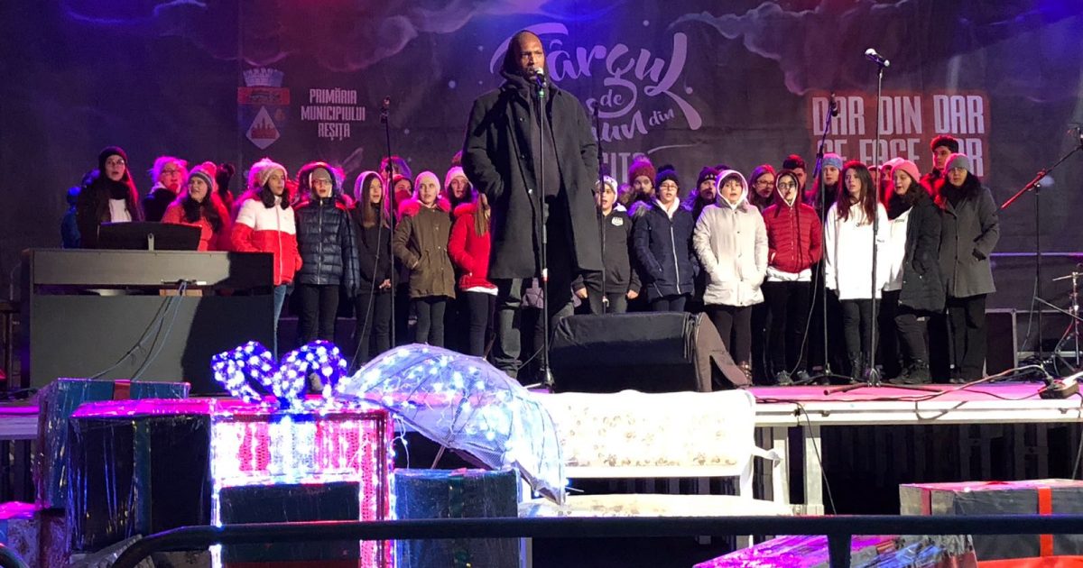 “Târgul de Crăciun” din Reșița, cel mai vizitat loc din oraș