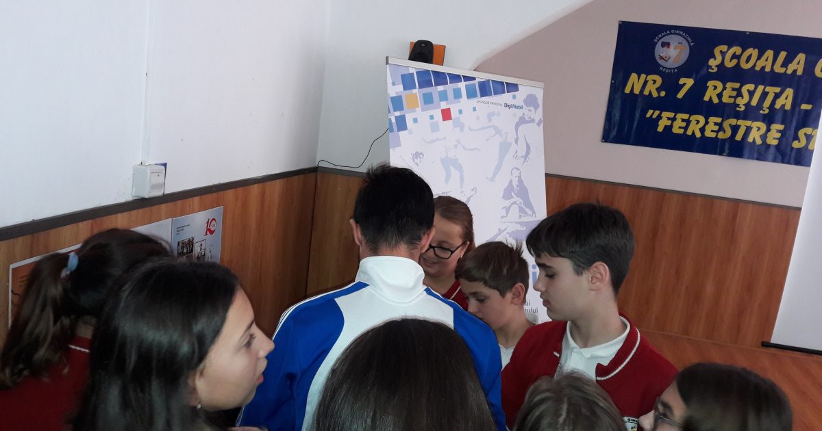 “Campionii României în școală, liceu și universitate” a continuat cu Marius Cocioran