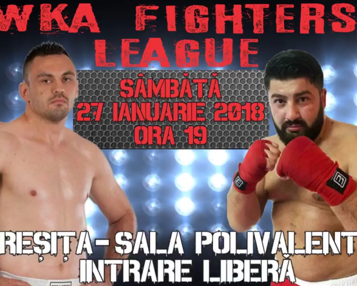 Cei mai buni sportivi ai Reșiței deschid “Gala Pro Fighters League WKA”!