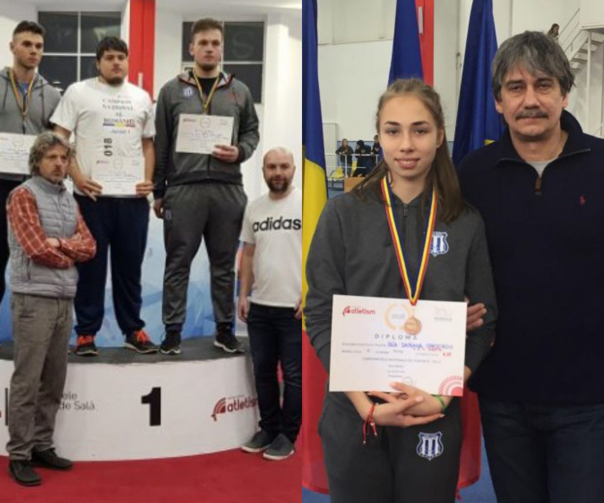 Clubul sportiv „Universitatea” Reșița, pe podiumul finalei Campionatului Național de Atletism!