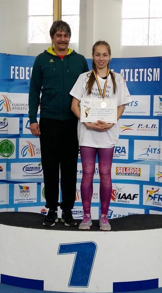 Aur și argint pentru atleta Daria Grigoroiu la naționale!