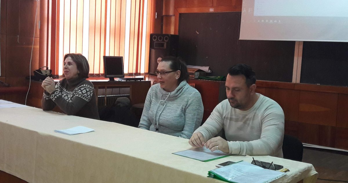 Luminița Dobrescu: o mare campioană, în fața elevilor!