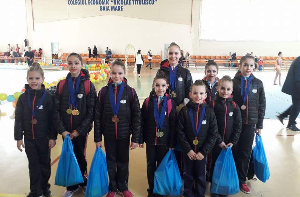 Ploaie de medalii pentru gimnastele de la Reșița, la “Cupa Prietenia”!