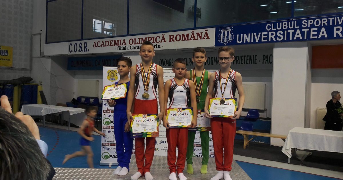 Campionatul Național de gimnastică s-a încheiat! 12 medalii au rămas la Reșița!