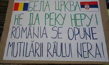 Protest la Belgrad pentru salvarea Nerei