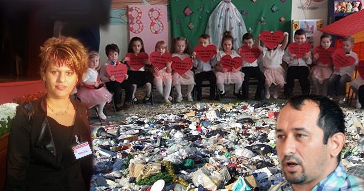 Disperat de mizeria din oraş, Torma a găsit soluţia salvatoare...elevi şi preşcolari scoşi în oraş la măturat!