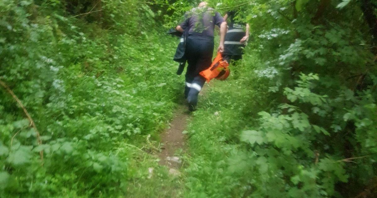 Tanar ratacit in munti salvat de jandarmi