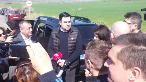 Răzvan Cuc vine să vadă de ce s-au oprit lucrările pe DN 57