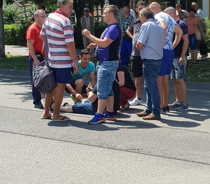 Grav accident rutier ,trecerea de pietoni nesigura pentru pietoni!