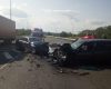 Accident pe Centura Caransebeșului, patru persoane rănite