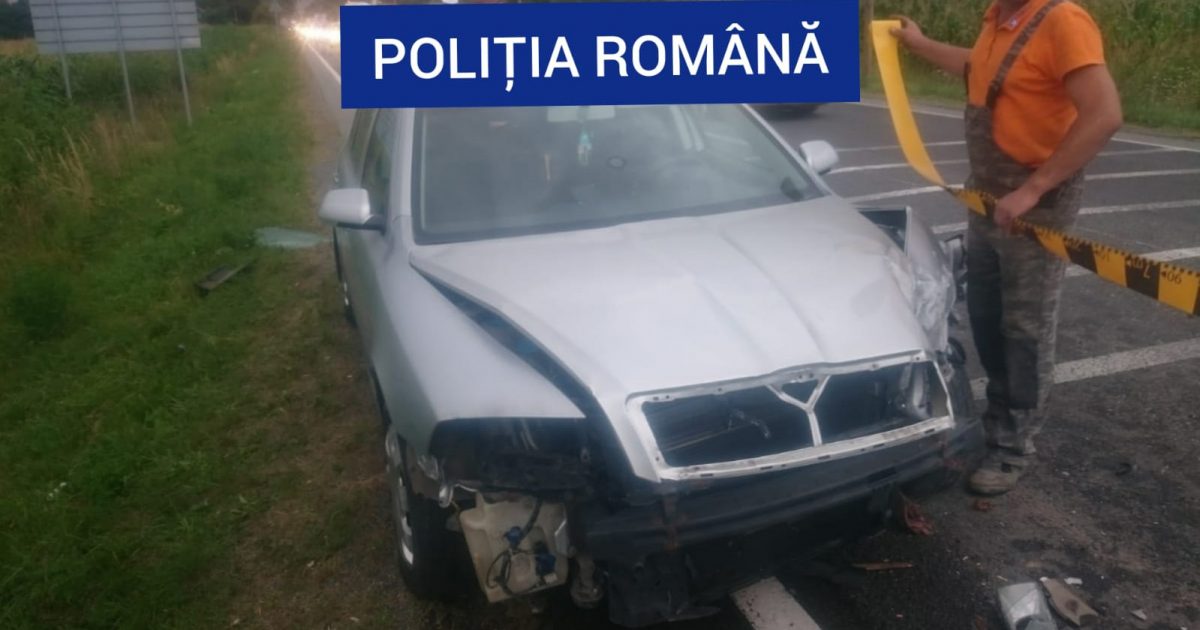 Un accident rutier, în care au fost implicate patru autovehicule şi nouă persoane, s-a produs miercuri seara, pe DN 6, în afara localităţii Jupa