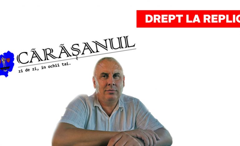 Tiugan Victor, deranjat de ,,bârfele” din Cărăşanul şi cere drept la replică!