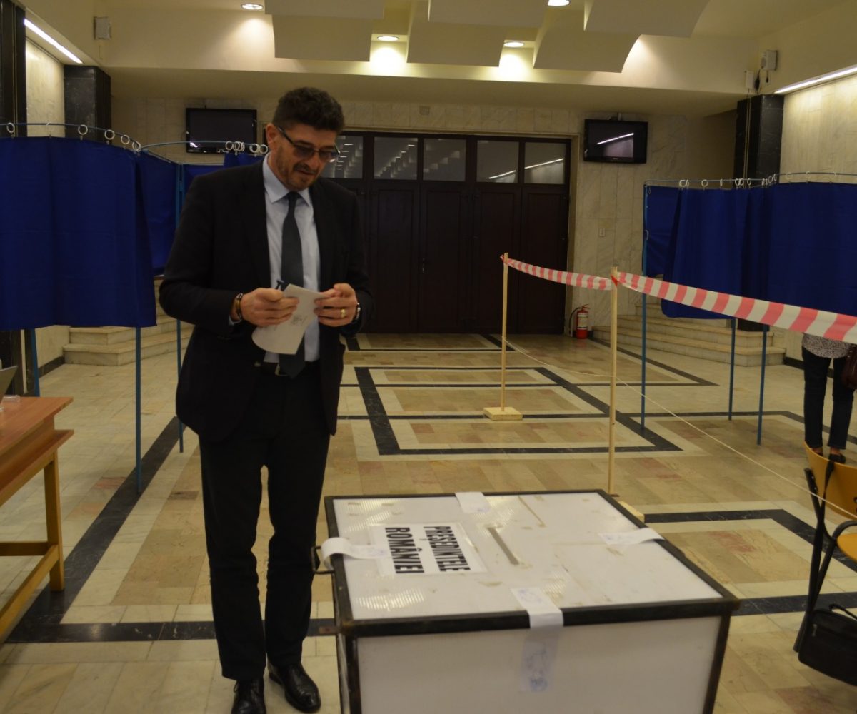 Prefectul Matei Lupu a votat
