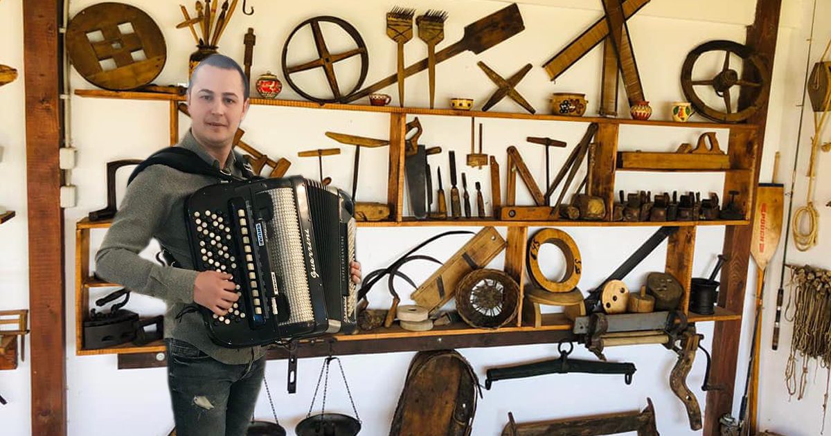 Simici Dragan, de la instrumentist la colecționar de antichități și obiecte vechi
