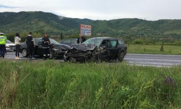 Accident grav la Slatina Timis ,o persoana in stare grava!