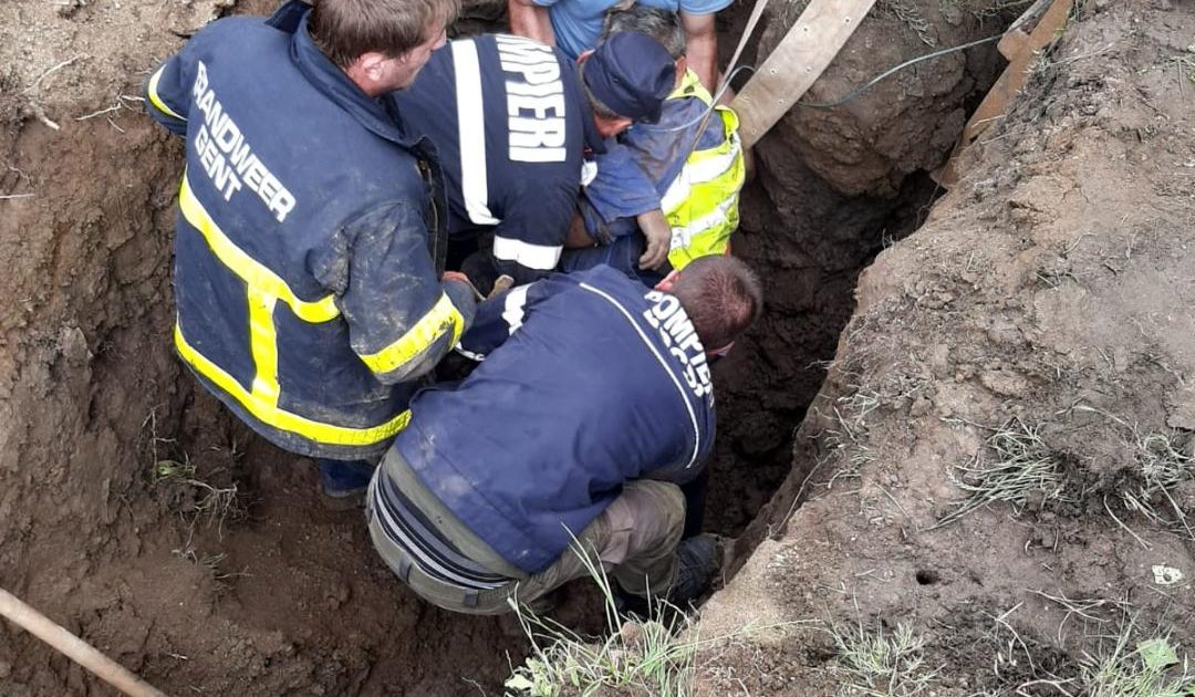 Grav accident de munca la Bocsa,un mal de pamant s-a surpat peste un muncitor!