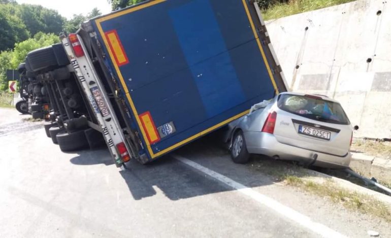 Accident spectaculos pe DN 6!