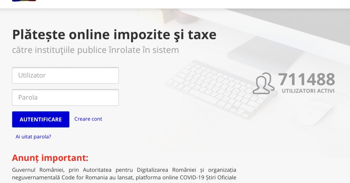 De astăzi,24 septembrie  taxele pentru permisul auto, certificatul de înmatriculare și autorizația de circulație provizorie,pot fi achitate online!