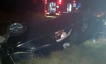 Grav accident rutier la Bozovici ,două victime aruncate la circa 50 de metri distanţă de autoturism.