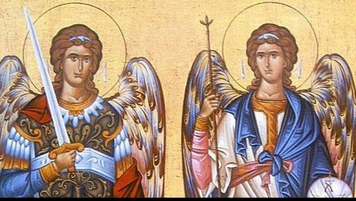 Credincioşii ortodocşi şi greco-catolici îi prăznuiesc astăzi pe Sfinţii Arhangheli Mihail şi Gavriil!Peste 1,3 milioane de români își serbează onomastica!
