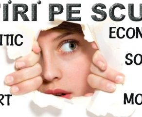 STIRI PE SCURT.FOARTE PE SCURT.SI PUTIN UMOR