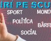 STIRI PE SCURT.FOARTE PE SCURT