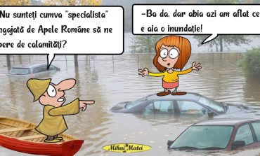 Ospătăriţa care apără România de inundaţii. Nu ştie nici măcar cum se măsoară debitul unui râu !