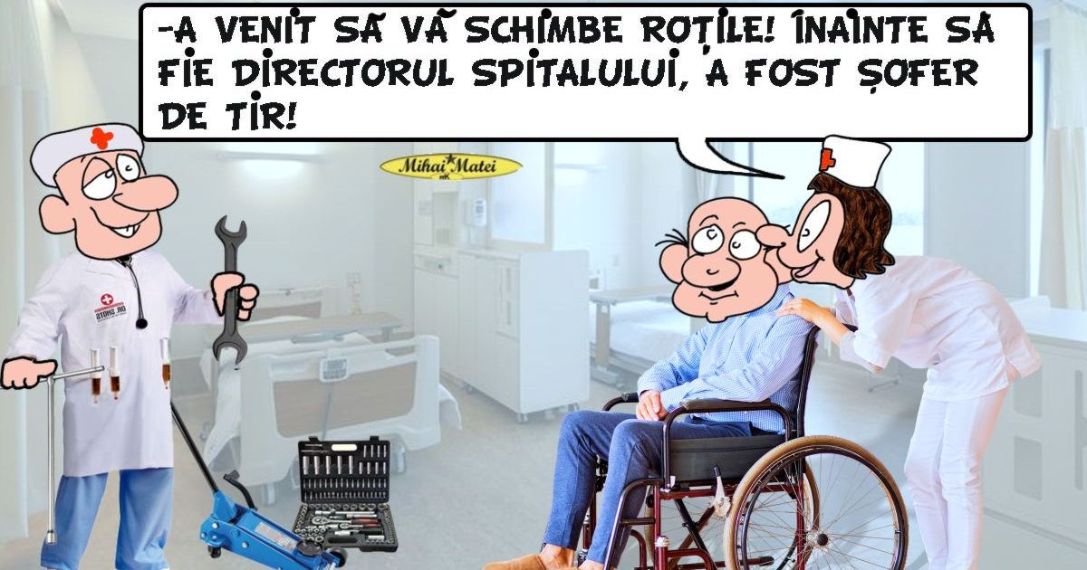 Romania tara tuturor posibilitatilor !Din ambulantier ,manager la spital!