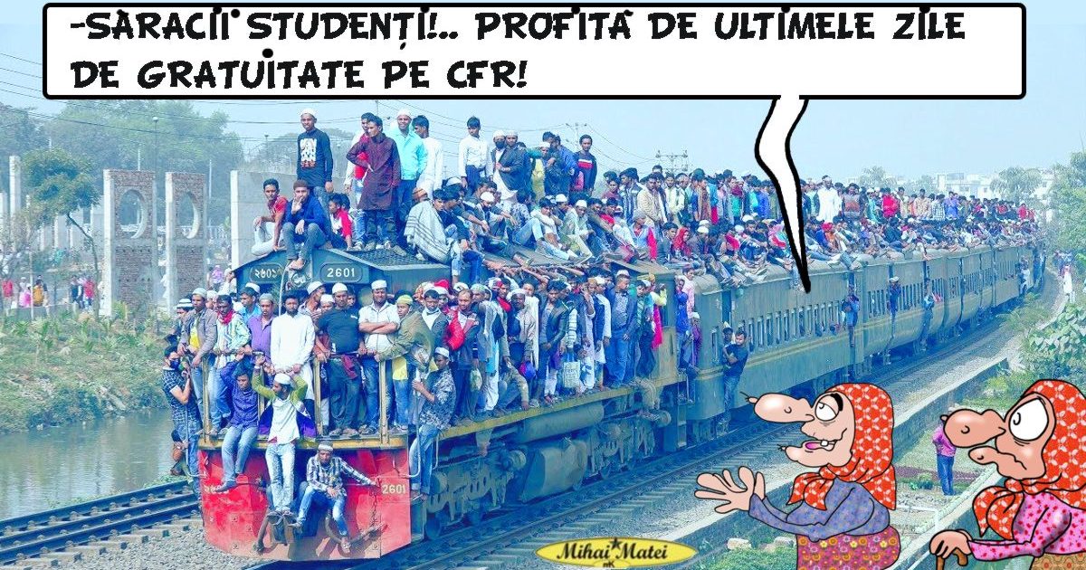 ULTIMELE ZILE DE GRATUITATE PE TREN