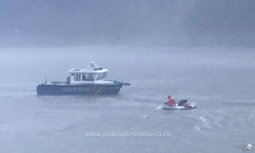 5 migranti salvati in extremis pe Dunare, de politisti de frontiera!