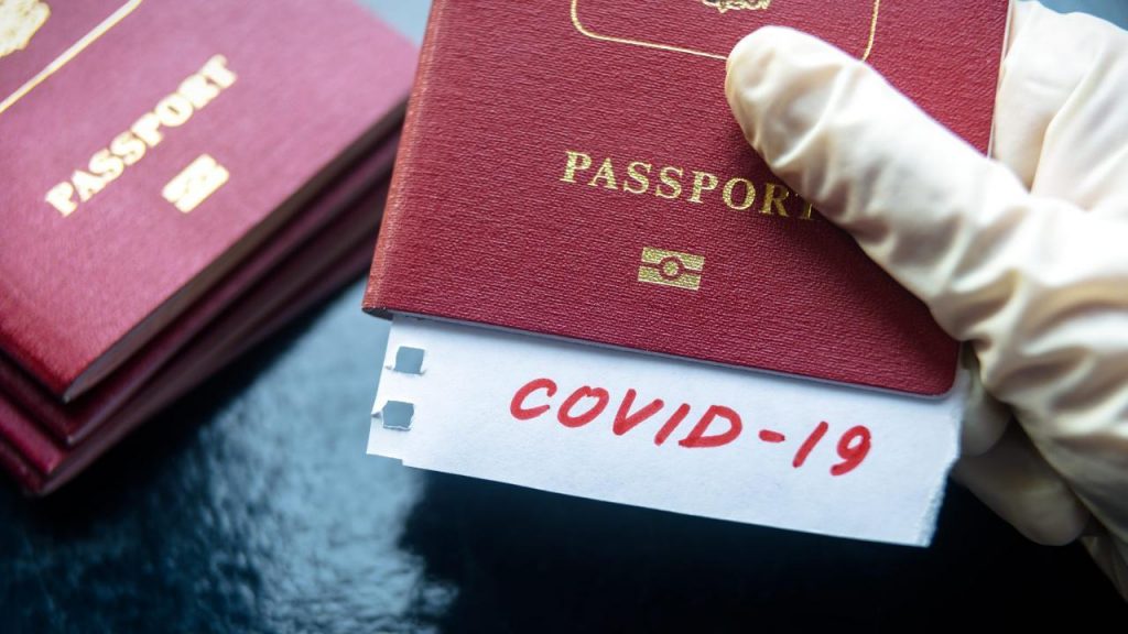 Pana in vara in interiorul UE se va circula în baza unui paşaport COVID  !
