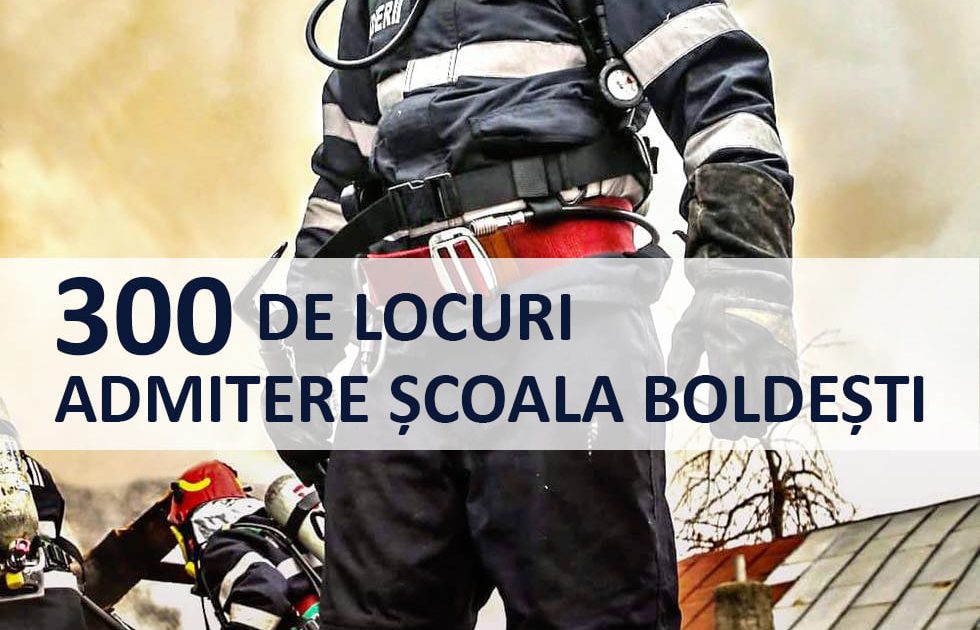 SI TU POTI SALVA OAMENI! SI TU POTI DEVENI POMPIER!