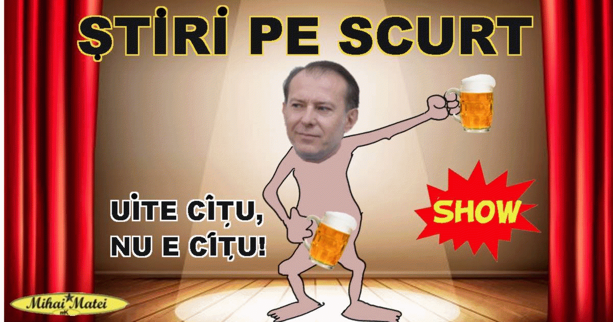 STIRI PE SCURT.FOARTE PE SCURT