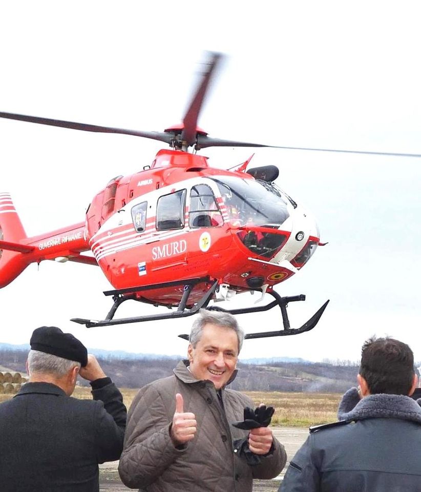 Marcel Vela si-a vazut visul devenit realitate! Punctul de Operare Aeromedical pentru salvare montană Caransebeș este operational!